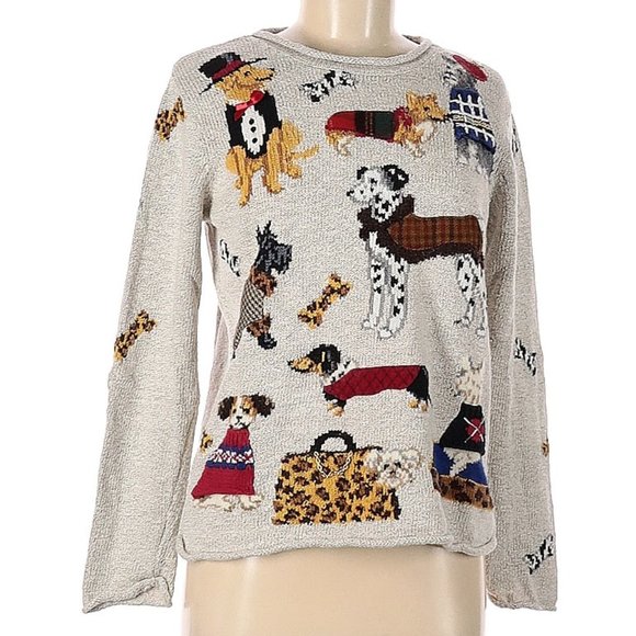 Sweaters - Vintage Dog Sweater